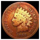 1869 Indian Head Cent NICELY CIRCULATED