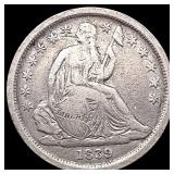 1839 Seated Liberty Dime LIGHTLY CIRCULATED