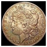 1884-S Morgan Silver Dollar NEARLY UNCIRCULATED