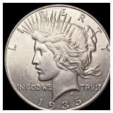 1935 Silver Peace Dollar UNCIRCULATED