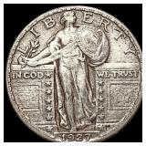 1927 Standing Liberty Quarter NEARLY UNCIRCULATED