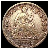 1858-O Seated Liberty Half Dime CLOSELY