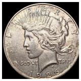 1926-D Silver Peace Dollar CLOSELY UNCIRCULATED