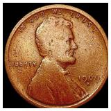 1909-S Wheat Cent LIGHTLY CIRCULATED