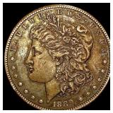 1889-S Morgan Silver Dollar NEARLY UNCIRCULATED