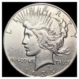 1935-S Silver Peace Dollar CLOSELY UNCIRCULATED