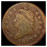 1810 Classic Head Large Cent NICELY CIRCULATED