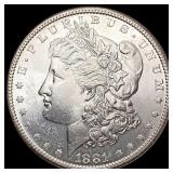 1881-S Morgan Silver Dollar SUPERB GEM BU