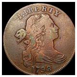 1798 Draped Bust Large Cent LIGHTLY CIRCULATED