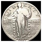 1927-S Standing Liberty Quarter LIGHTLY