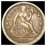 1842-O Seated Liberty Dime LIGHTLY CIRCULATED