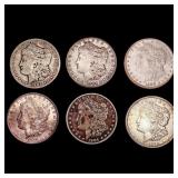 [6] 1888-1921 Morgan Silver Dollar HIGH GRADE