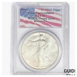 1993 Silver Eagle PCGS GEM UNC WTC Ground Zero