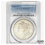 1904-O Morgan Silver Dollar PCGS MS64 PL