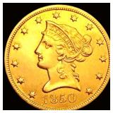 1850 $10 Gold Eagle