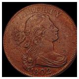 1802 Draped Bust Large Cent LIGHTLY CIRCULATED