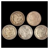 [5] 1901-S&1904-S Morgan Silver Dollar HIGH GRADE