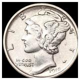 1918-S Mercury Dime UNCIRCULATED