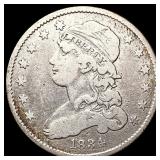 1834 Capped Bust Quarter ABOUT UNCIRCULATED