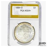 1884-O Morgan Silver Dollar PGA MS64+