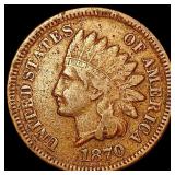 1870 Indian Head Cent NICELY CIRCULATED