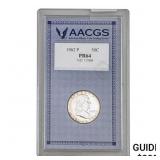 1962 Franklin Half Dollar AACGS PR64