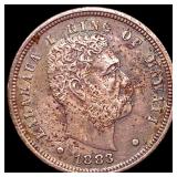 1883 Kingdom of Hawaii Dime LIGHTLY CIRCULATED