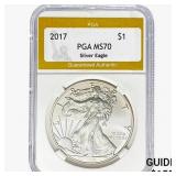 2017 Silver Eagle PGA MS70