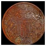 1865 Two Cent Piece UNCIRCULATED