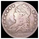 1808 Capped Bust Half Dollar NICELY CIRCULATED