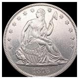 1876 Seated Liberty Half Dollar UNCIRCULATED