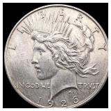 1926-D Silver Peace Dollar CLOSELY UNCIRCULATED