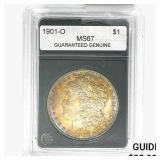 1901-O Morgan Silver Dollar GG MS67