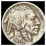 1921-S Buffalo Nickel NEARLY UNCIRCULATED