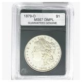 1879-O Morgan Silver Dollar GG MS67 DMPL