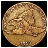 1858 Flying Eagle Cent LIGHTLY CIRCULATED