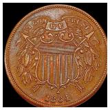 1864 Two Cent Piece UNCIRCULATED