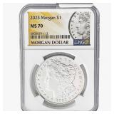 2023 Morgan Silver Dollar NGC MS70