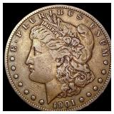 1901-S Morgan Silver Dollar CLOSELY UNCIRCULATED