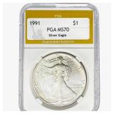 1991 Silver Eagle PGA MS70