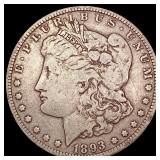 1893-O Morgan Silver Dollar NEARLY UNCIRCULATED