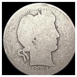 1894-O Barber Quarter NICELY CIRCULATED