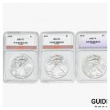 [3] 2009-2012 Silver Eagle AGP/APCG MS70