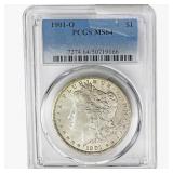 1901-O Morgan Silver Dollar PCGS MS64