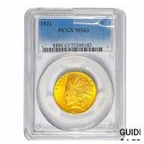 1932 $10 Gold Eagle PCGS MS63