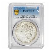 1883-S Morgan Silver Dollar PCGS AU58