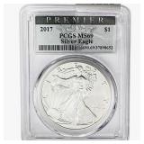 2017 Silver Eagle PCGS MS69