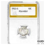 1923-S Mercury Silver Dime PGA MS61