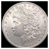 1884-S Morgan Silver Dollar CHOICE AU