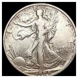 1928-S Walking Liberty Half Dollar NEARLY UNCIRCUL